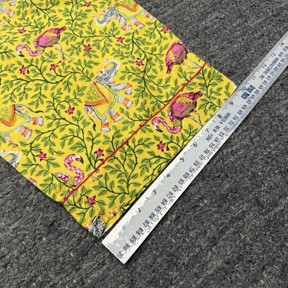 Anthropologie Print Fresh Pajamas Women 1X Flemenco Dandelion Elephant Flamingo - Picture 8 of 16